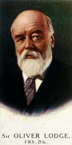 Sir Oliver Lodge, F.R.S., D.Sc., 1927 by Unbekannt