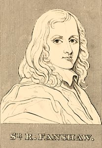 Sir R. Fanshaw by Unbekannt