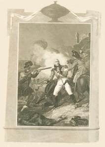 Sir Ralph Abercrombie in the Battle of Alexandria by Unbekannt