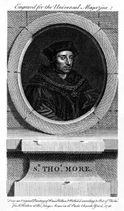 Sir Thomas More, Catholic English Lawyer, Writer, and Politician by Unbekannt