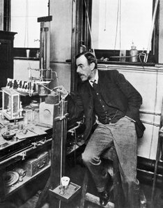 Sir William Ramsay, Scottish chemist, c. 1900 by Unbekannt