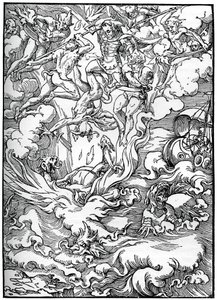 Sketch for The Last Judgement in Gerard d
