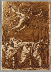 The Apostles Carrying the Body of the Virgin to the Tomb (Study after Lodovico Carracci)