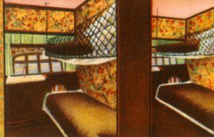 Sleeping Quarters on Board a Zeppelin
