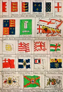 Some Flags of the Past by Unbekannt