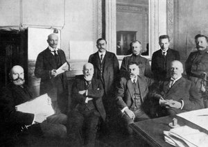 Some of the Leaders of the Russian Revolution, 1917 by Unbekannt