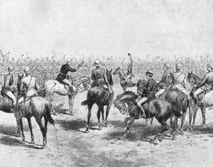 Soudan, 1883-85...Wolseley Bidding Farewell to the Australian Infantry, 1901