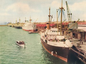 South Wharf, Fremantle, c1947
