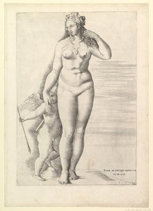Speculum Romanae Magnificentiae: Venus and Eros by Unbekannt