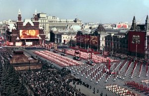 Sports Parade, Red Square, Moscow