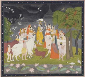 Sri Krishna with the Flute, ca. 1790-1800