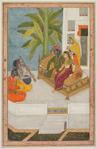 Sri Raga: An Illustration from a Ragamala Series, c. 1740
