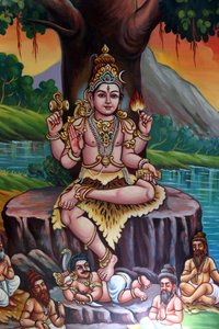 Sri Vadapathira Kaliamman Hindu temple, Shiva, Singapore by Unbekannt