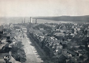 St. Andrews - View of the Town from College Church Tower, 1895 by Unbekannt