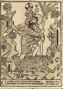 St. Christopher by Unbekannt