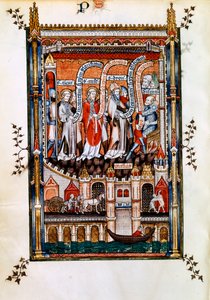 St Denis before Sissinius by Unbekannt