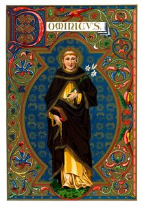St Dominic, 1886 by Unbekannt