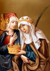 St Elizabeth of Hungary and St Lucy
