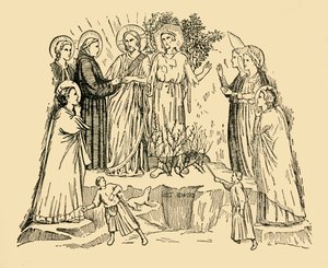 St. Francis of Assisi Takes the Lady Poverty to Be His Bride by Unbekannt