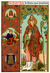 St Isidore, 1886 by Unbekannt