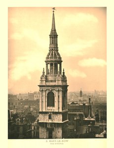 St Mary-Le-Bow, The Steeple