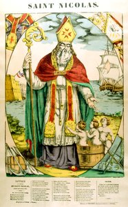 St Nicholas, 19th century by Unbekannt
