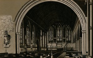 St. Nicholas Church, Interior, c1880