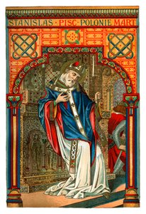 St Stanislas, 11th Century Polish Bishop and Martyr, 1886 by Unbekannt