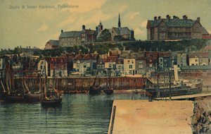 Stade & Inner Harbour, Folkestone by Unbekannt