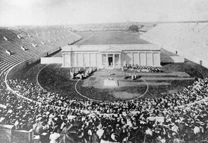 Stadium, Harvard University, Cambridge, Massachusetts, USA, Early 20th Century by Unbekannt