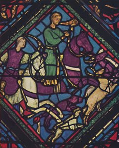 Stained Glass - Chartres Cathedral by Unbekannt