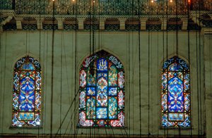 Stained Glass Window, Suleymaniye Mosque, 1557