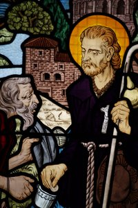 Stained glass in Saint-Honore d