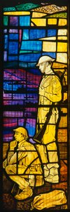 Stained Glass Window, Royal Garrison Church, Portsmouth, Hampshire