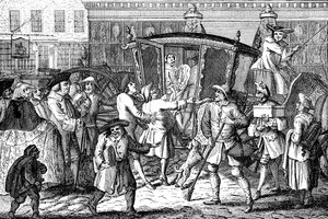Stand Coachman, or The Haughty Lady Well Fitted, 1750