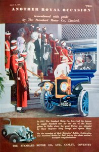 Standard Car advert, 1935 by Unbekannt