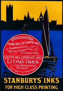 Stansburys Inks for High Class Painting, 1910
