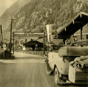 Start of the Grossglockner High Alpine Road, Fusch an der Großglocknerstraße, Austria by Unbekannt