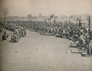 Starving Natives coming in for Government Relief at Bulawayo