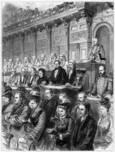 State visit of the judges to St Pauls Cathedral