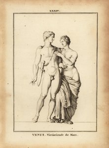 Statue of Venus Victrix with Mars