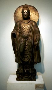 Statue of the Buddha, from Garvara, India by Unbekannt