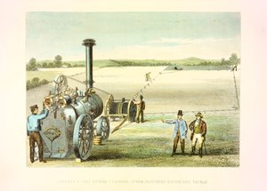 Steam Ploughing Tackle, c1860 by Unbekannt