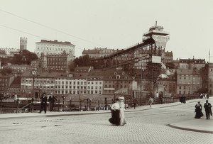 Stockholm / Sweden. Katarinahissen (Elevator)