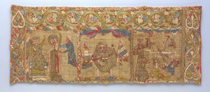 Stole with the Martyrdom of St. Catherine, German, ca. 1200 by Unbekannt