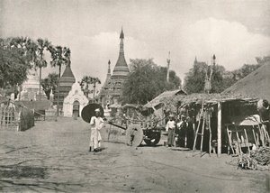 Street Scene, Bhamo, 1900 by Unbekannt