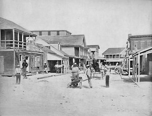 Street in Key West, Florida by Unbekannt