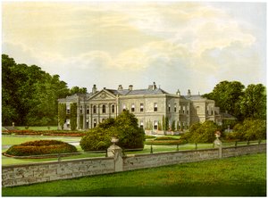 Studley Royal, Yorkshire, home of the Marquess of Ripon, c1880