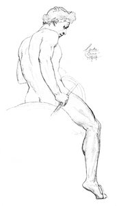 Study for Cimabue