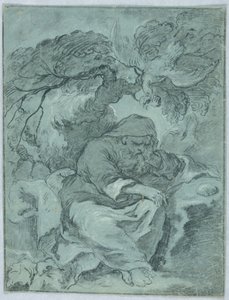 Study for St. Paul the Hermit by Unbekannt